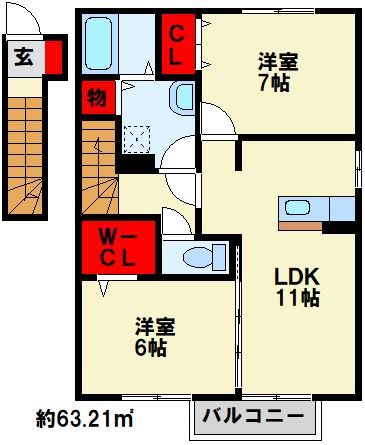 グレイス・ピュア 間取り図