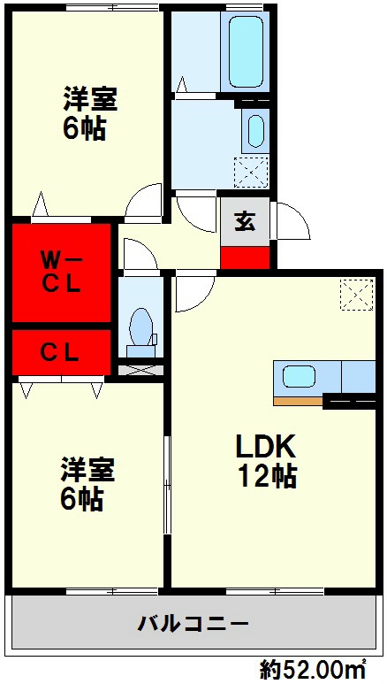 セジュール壱号館 間取り