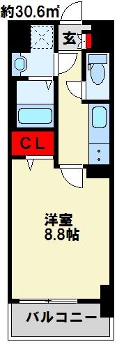 エヴァーグリーンＱ 間取り図