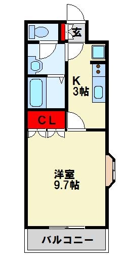 ベティヒルズ 103号室 間取り