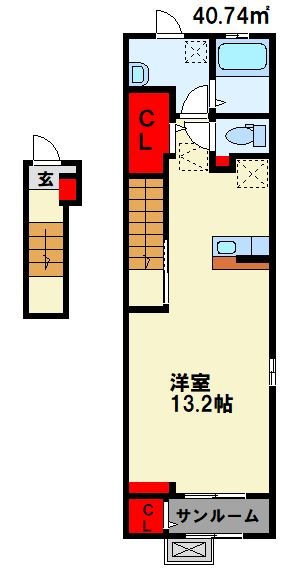 エバーステージV 間取り