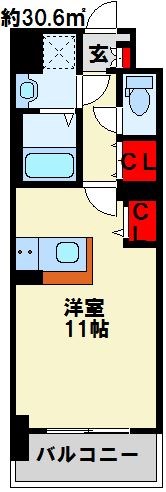 エヴァーグリーンＱ 間取り図