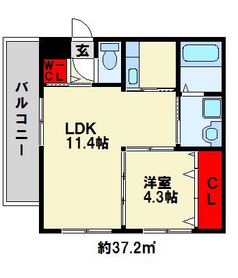 Will Style　陣原R  間取り