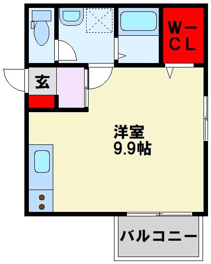 トレス中間参番館 間取り図