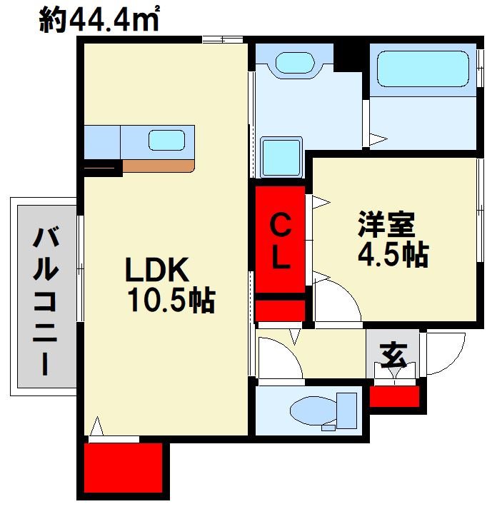 サンビレッジ小倉 間取り