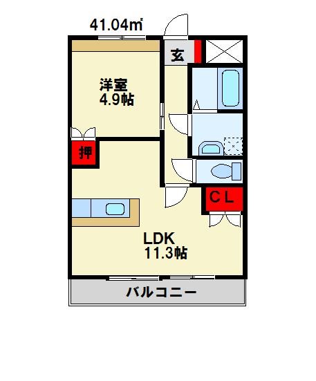 ローズガーデンⅡ 間取り