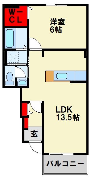 デイジーMⅠ 間取り図