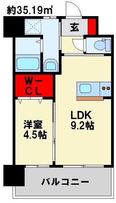 アクシオ三萩野 間取り