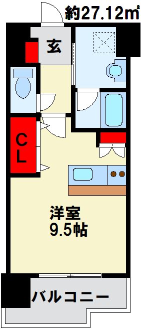 ノースステイツ西小倉 間取り