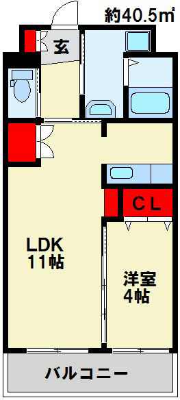 プリンス篠崎 間取り