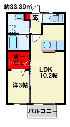 オーク上富野 間取り