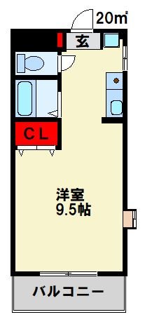サンフレアー光明 間取り図