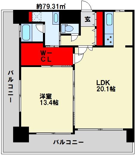 Bay Side Asano 間取り