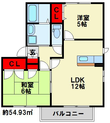 フルールメゾン 間取り