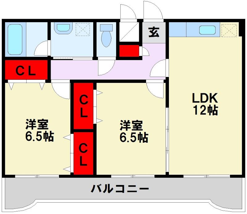 アヴァンティ高見ＭⅠ 間取り