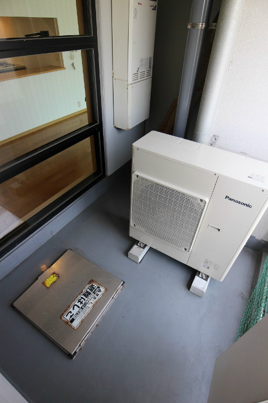 門司港レトロハイマート ベランダ
