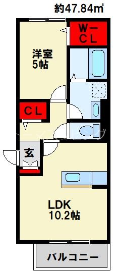 エトワール中井 間取り