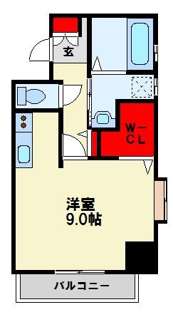 ラグーナ黒崎 302号室 間取り
