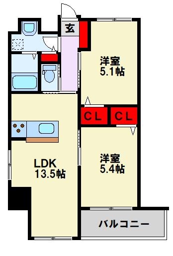 MDIフォレストガーデン三ヶ森 間取り