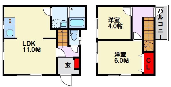 クルーズ天籟寺 間取り