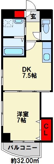 ヒット馬借BLD 間取り