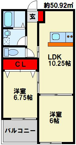 Ｒ’sResidence愛宕 301号室 間取り