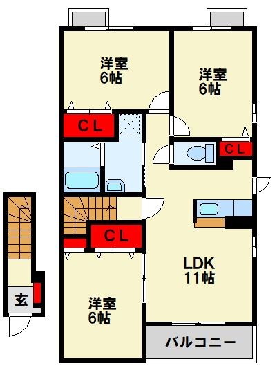 グランクリュー上の原 間取り