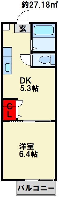 ディアス穴生  間取り