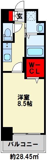 ニューサンリバー15番館 間取り