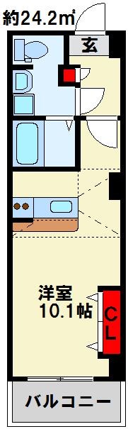 No.63オリエントキャピタルタワー 間取り