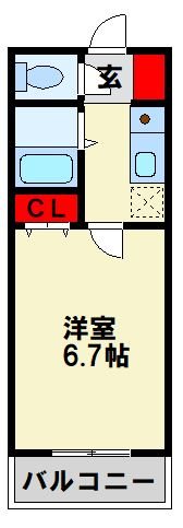 ダイナコートピア黒崎Ⅱ 間取り