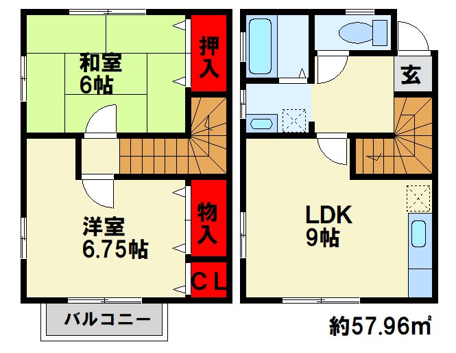 Peaceful四季彩 A棟   間取り
