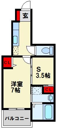 サンシャイン穴生 間取り