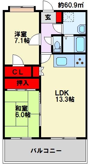 ルシオーレ 間取り図