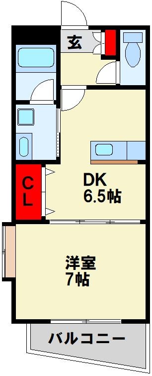 ジュウィール西王子 303号室 間取り