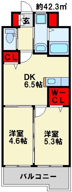 グランエスパシオ浅野 間取り