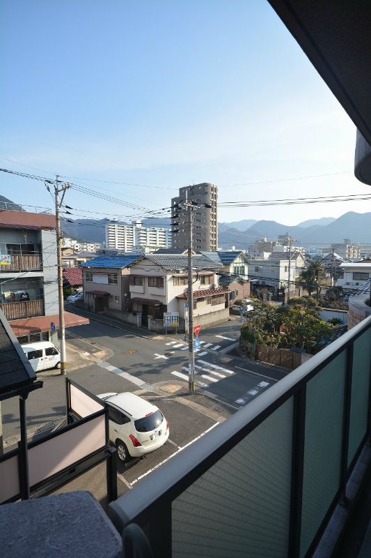 出屋敷館 ベランダ