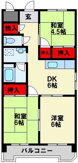 レイ前田  間取り図