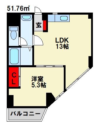 K-FLAT 間取り図