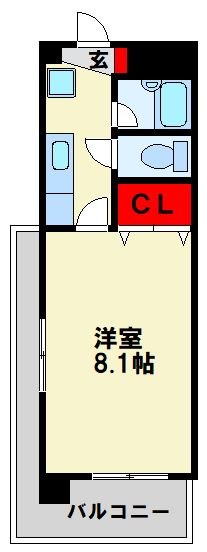 アーバンハイツ南台  間取り図