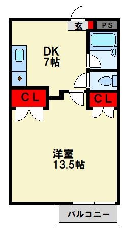 福岡県北九州市八幡西区藤田２丁目 間取り