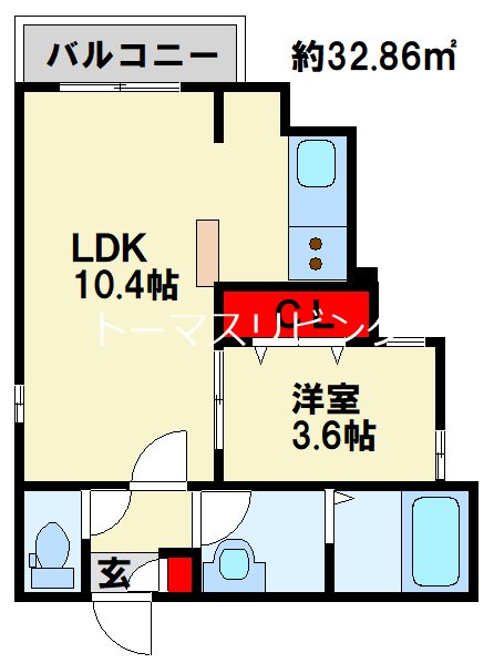 Cherim U 間取り