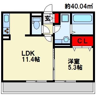 タウンコート春の町 間取り
