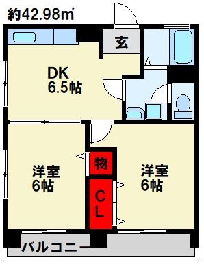 ウィンズヒル三ヶ森Ⅱ 402号室 間取り