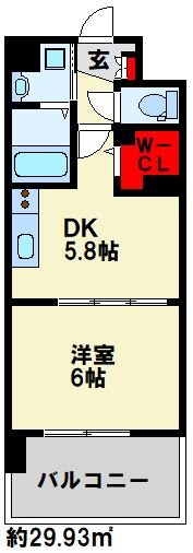 ラ・アヴェニール 206号室 間取り