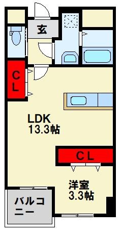 MDI SERENO JIYUGAOKA 間取り