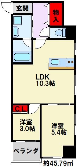 MDI SERENO JIYUGAOKA 間取り