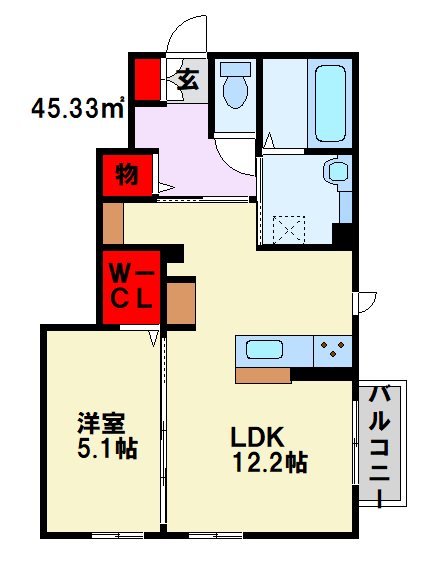ベル コリーヌ 間取り図