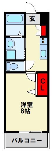 ラピュタ中川 間取り図