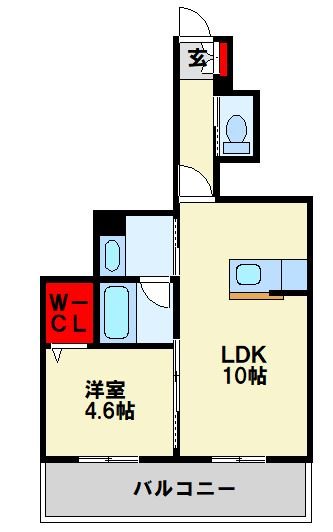 ShaMaisonコリーナ福柳木 間取り